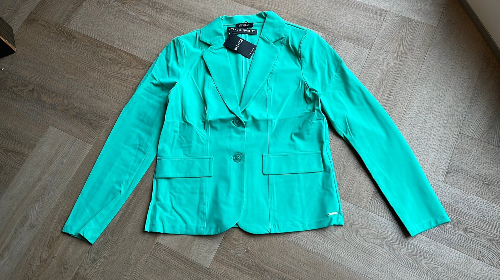 Dames blazer maat XL Mi Piace, Kleding | Dames, Ophalen of Verzenden, Nieuw, Maat 46/48 (XL) of groter, Groen