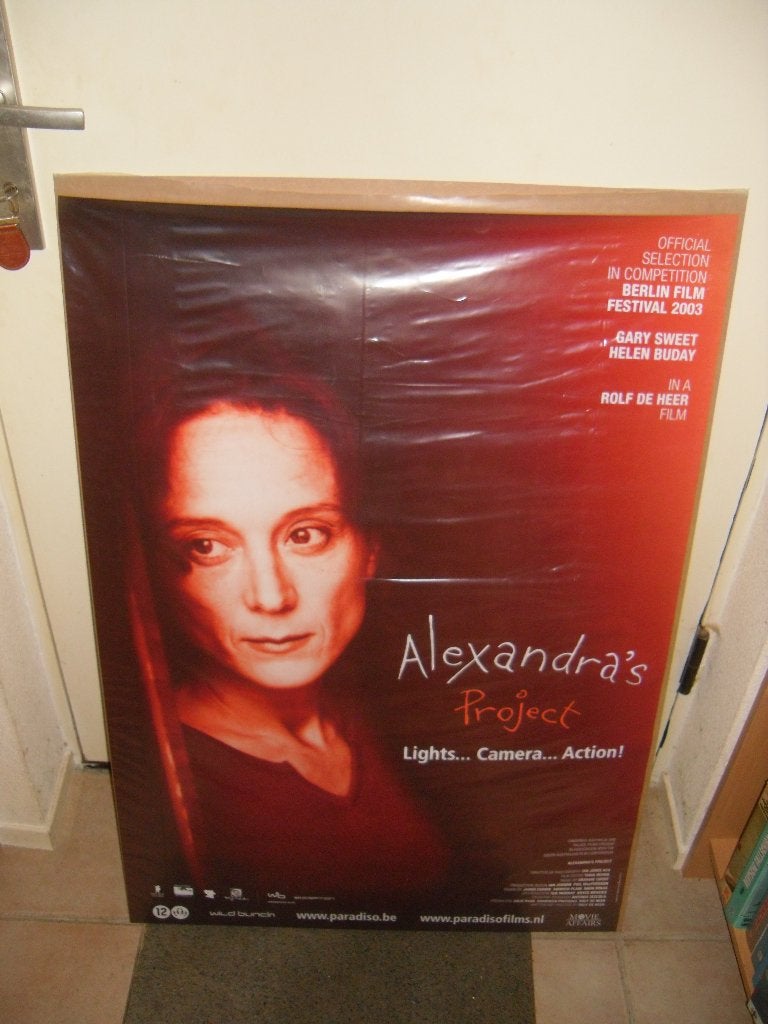 Alexandra's project Filmposter, Ophalen, Gebruikt, A1 t/m A3, Film en Tv