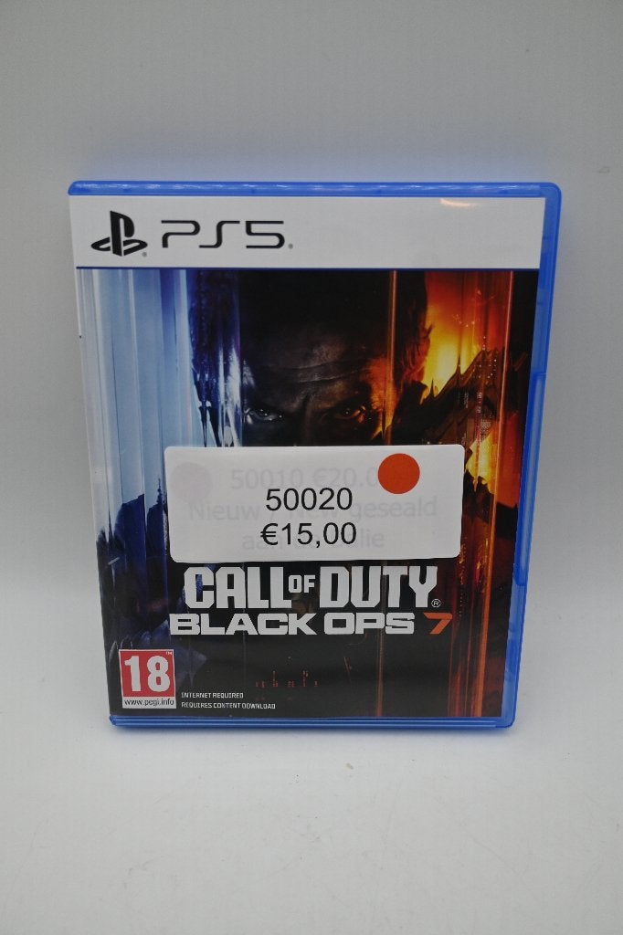 Call Of Dutu Black Ops 7 / Cd Krasvrij Hoesje onbeschadigd, Ophalen of Verzenden, Zo goed als nieuw, X, X
