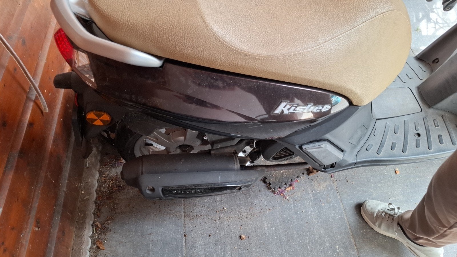 Peugeot Kisbee 2019 - Goed onderhouden met windscherm, Ophalen, Gebruikt, Overige modellen, Benzine