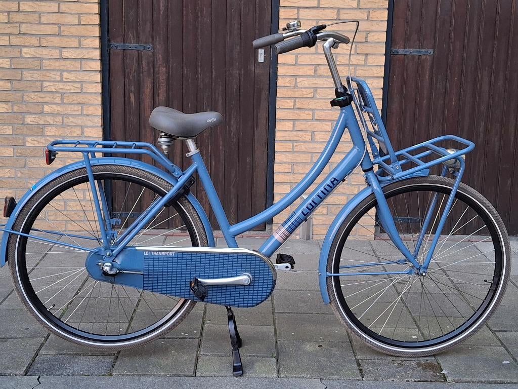 Cortina U4 Transportfiets, Fietsen en Brommers, Fietsen | Dames | Damesfietsen, Terugtraprem, Gebruikt, Versnellingen, 50 tot 53 cm