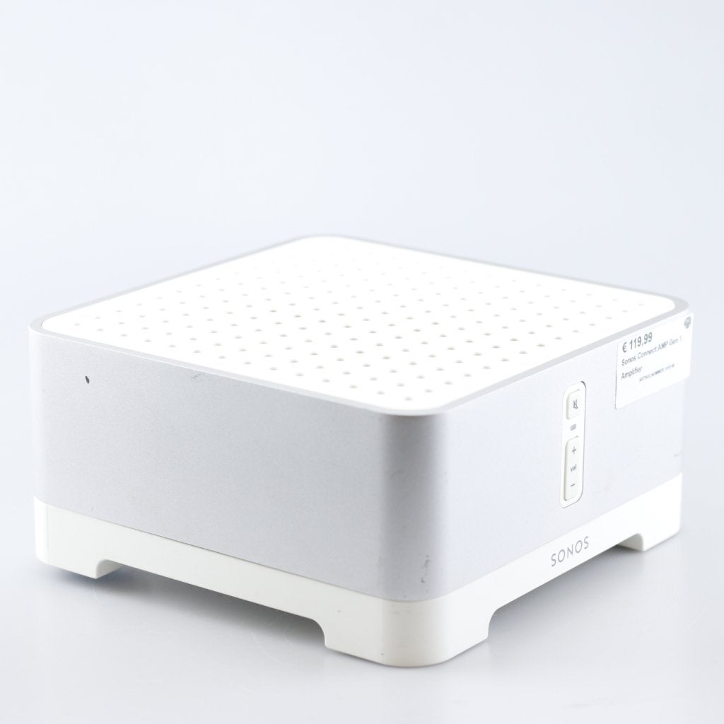 Sonos Connect:AMP Gen 1 Amplifier, Sonos, Zo goed als nieuw, Support@sonos, 614 Chapala Street
Santa Barbara, CA 93101
USA