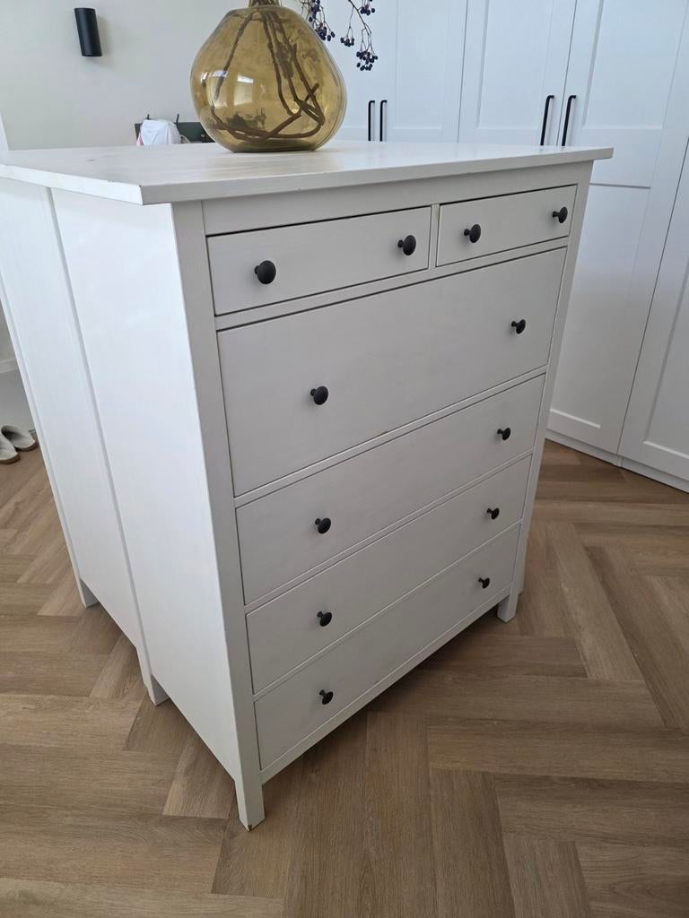 Ikea Hemnes ladekast - commode - kledingkast, Huis en Inrichting, Kasten | Ladekasten, 5 laden of meer, 100 tot 150 cm, Zo goed als nieuw