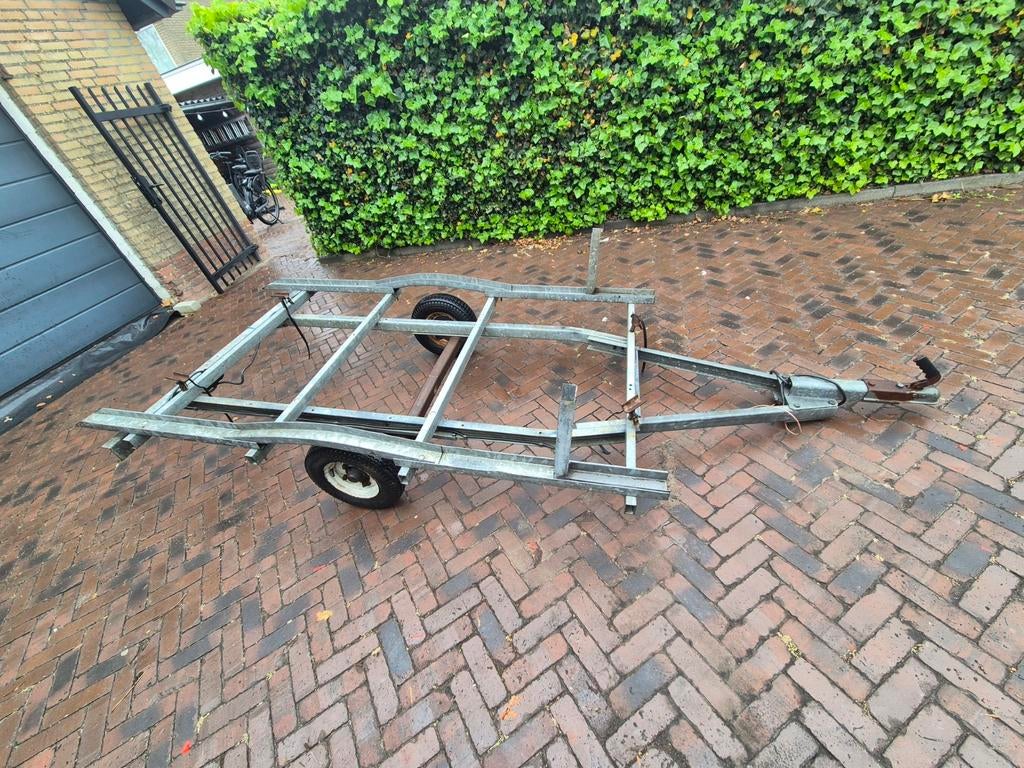 Aanhangwagenonderstel trailer gegalvaniseerd, Ophalen