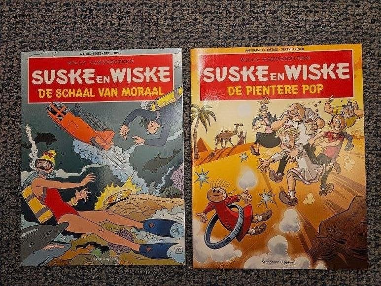 Stripboeken Suske en Wiske SOS Kinderdorpen, Willy van der Steen., Nieuw, Ophalen of Verzenden, Meerdere stripboeken