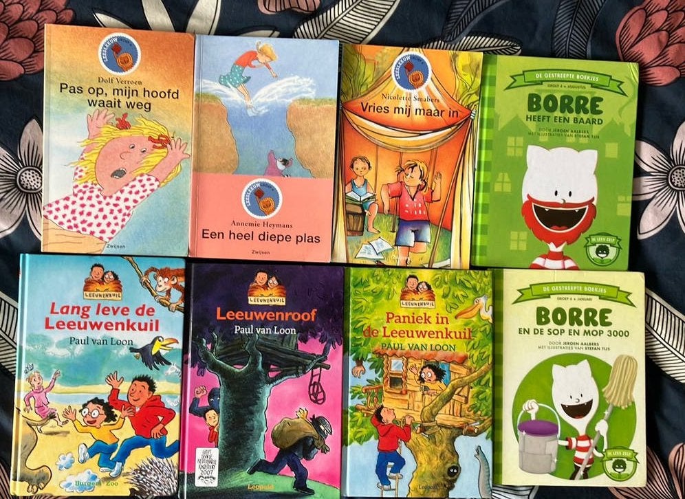 8 zelf leesboeken groep 4-5, Ophalen of Verzenden, Zo goed als nieuw, Fictie algemeen