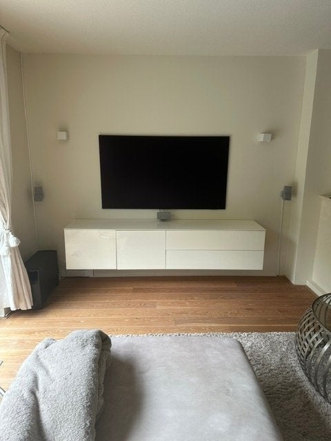 Tv meubel zwevend, Ophalen, Minder dan 50 cm, 200 cm of meer, Zo goed als nieuw