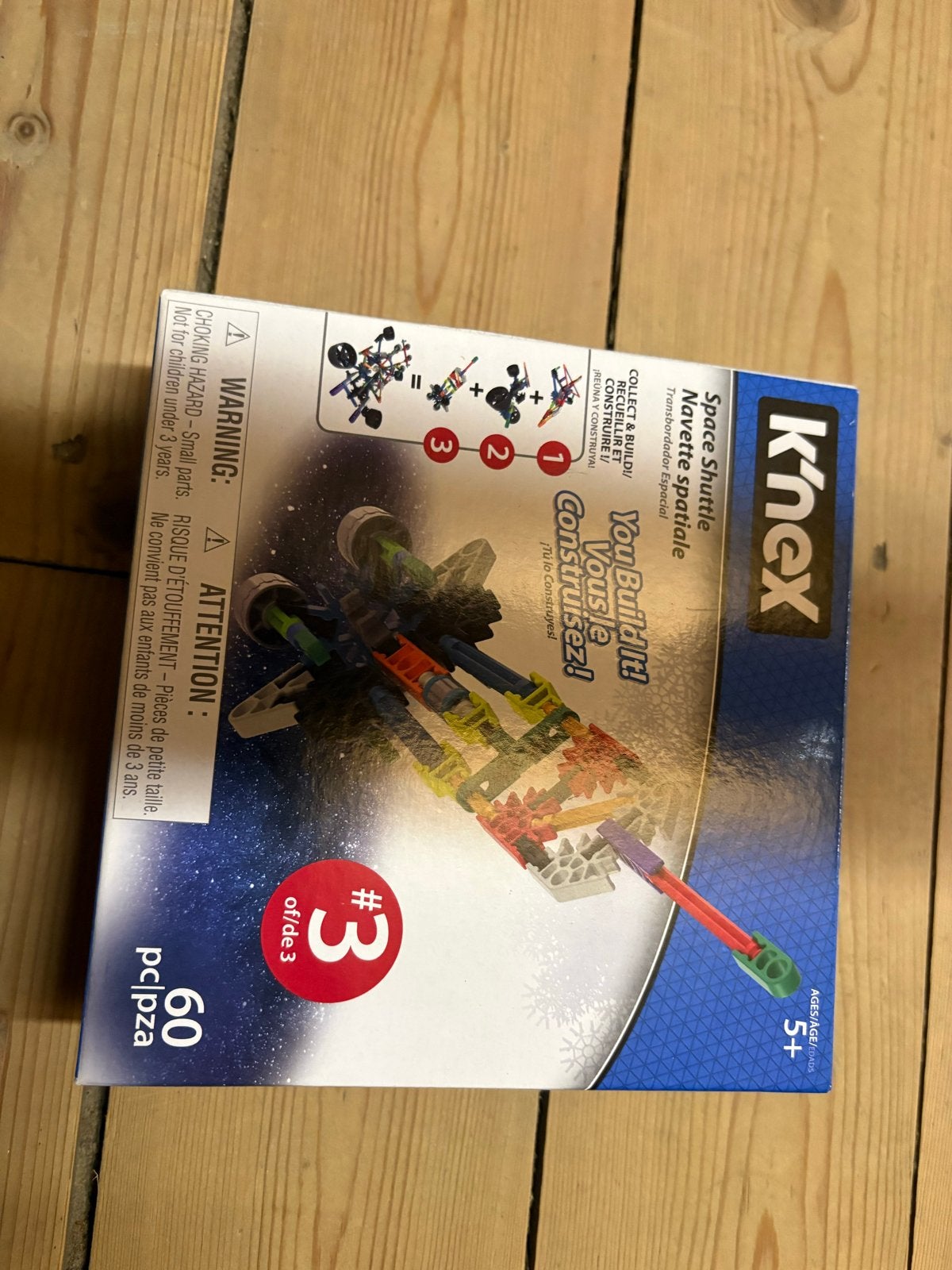K'nex Space Shuttle Bouwpakket - Nieuw in doos, Ophalen of Verzenden, Nieuw, K'nex