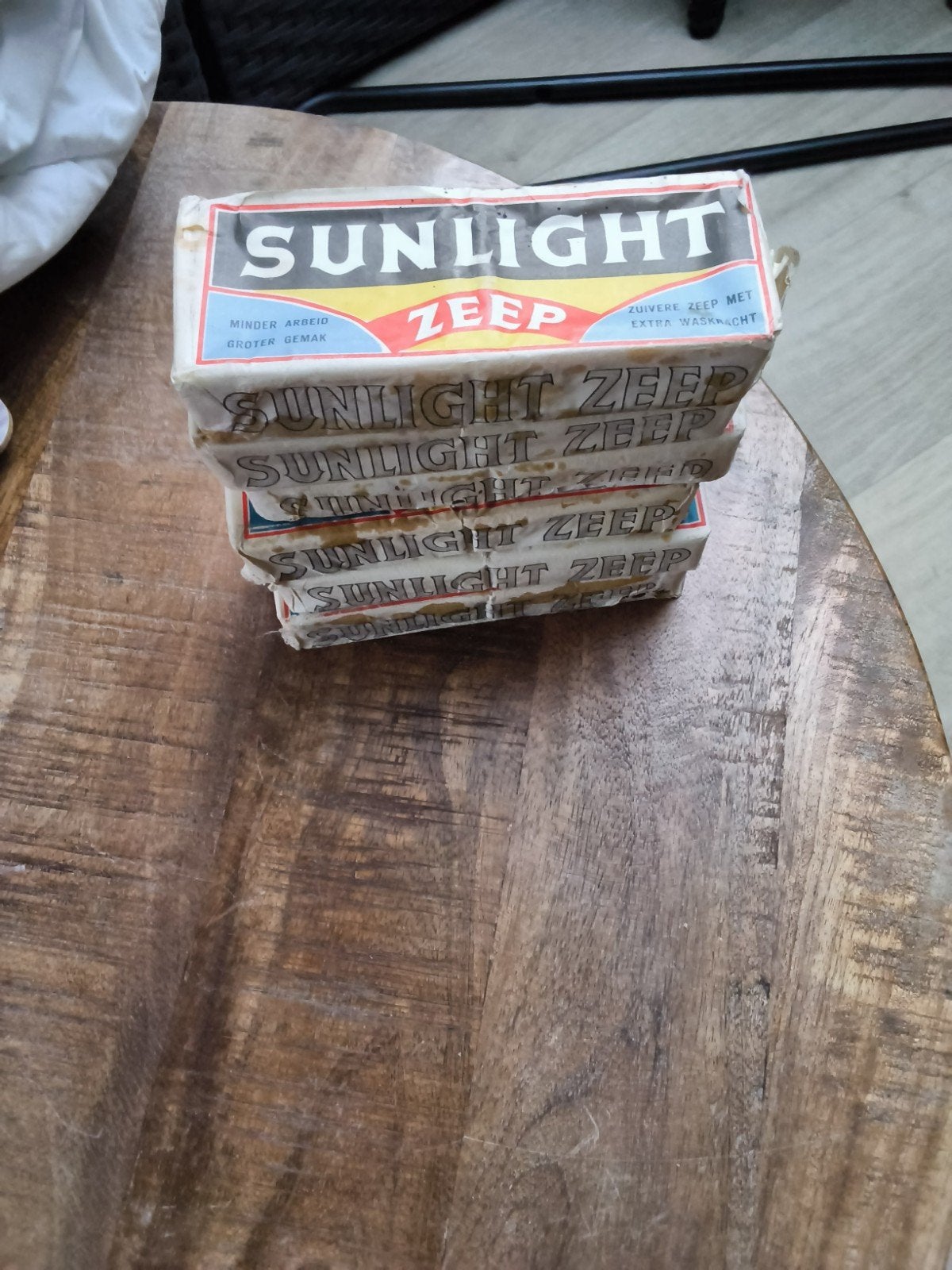 Vintage Sunlight Zeep - Oude Verpakkingen, Verzamelen, Ophalen of Verzenden