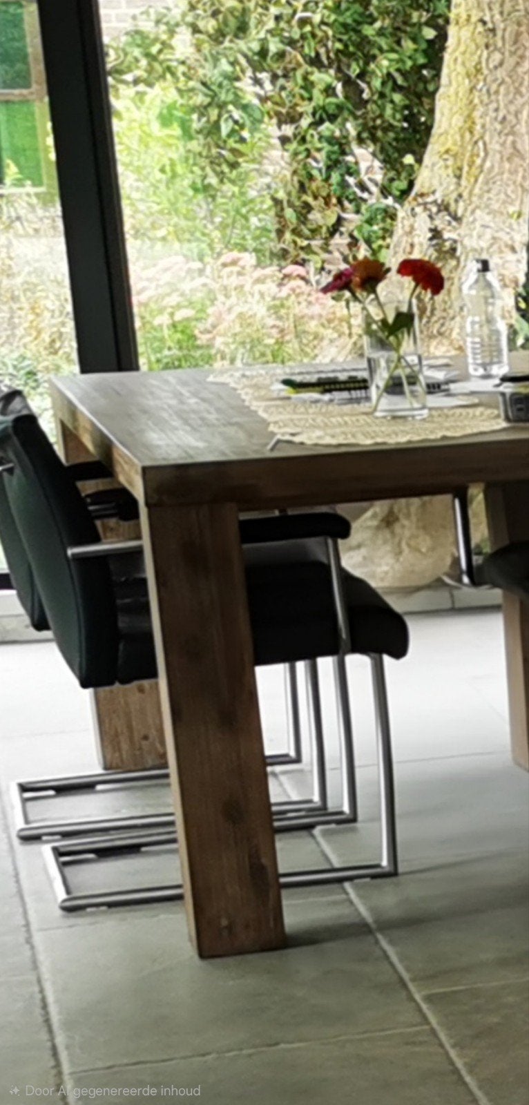 Eetkamer tafel te koop, Ophalen, Zo goed als nieuw
