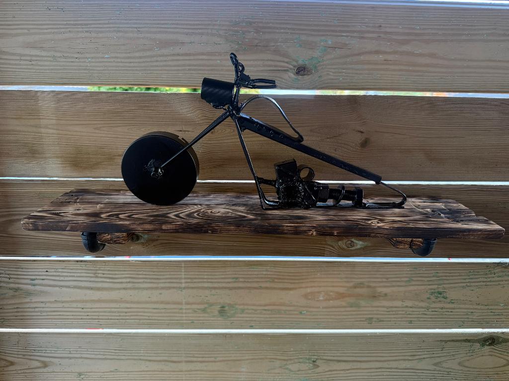 Metalen chopper frame mini op Plank, Ophalen of Verzenden, Nieuw