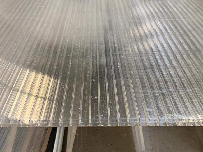 Gebrukikte polycarbonaat platen 16 mm helder, Ophalen, Gebruikt, Overige materialen, Minder dan 20 mm