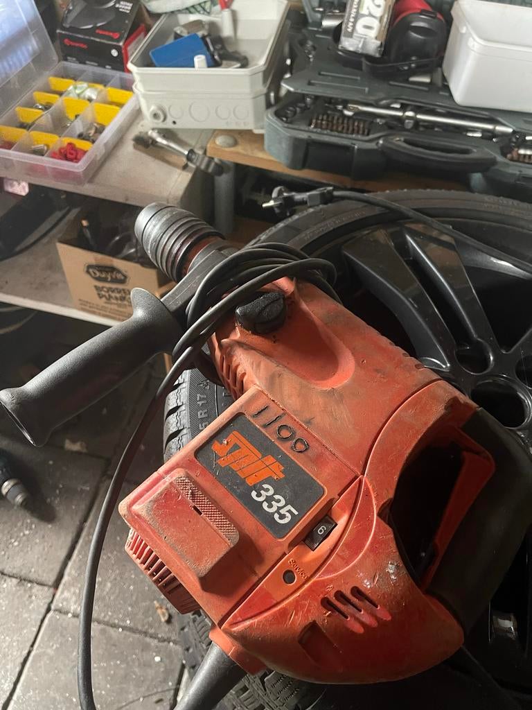 Spit 335 klopboormachine, Ophalen, Gebruikt, Boormachine, Klopboormechanisme