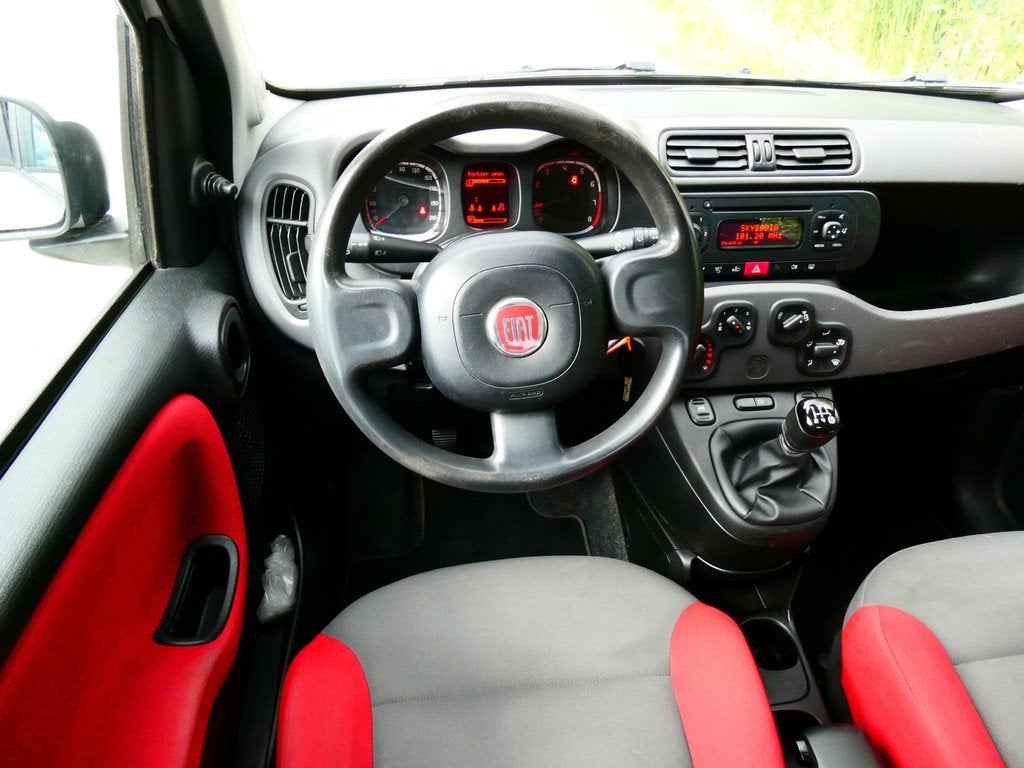 Fiat Panda 1.2i 1e eigenaar 4-Cilinder Airco 117.000km. Hoge, Stof, Gebruikt, Wit, Origineel Nederlands
