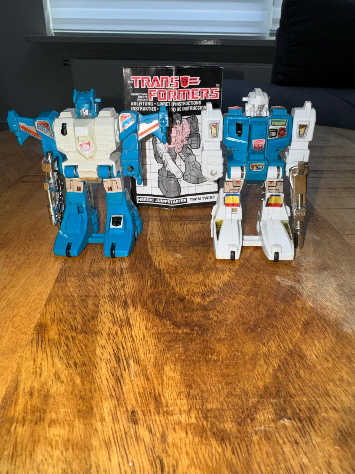 Vintage 1984 Transformers G1 Jumpstarters - 100% Compleet, G1, Ophalen of Verzenden, Gebruikt, Autobots