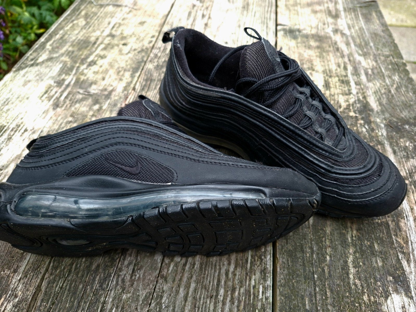 Mooie Nike Air Max 97 Triple Black, Maat 40, Nike airmax, Kleding | Dames, Zwart, Nike, Ophalen of Verzenden, Sneakers of Gympen