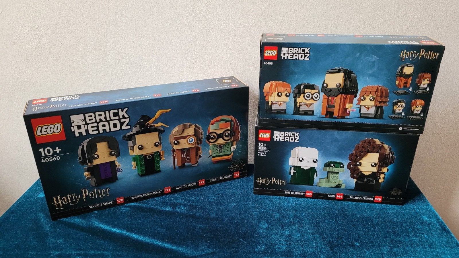 Harry potter brickheadz, 40560, 40496, 40495 oa voldemort, Ophalen of Verzenden, Nieuw