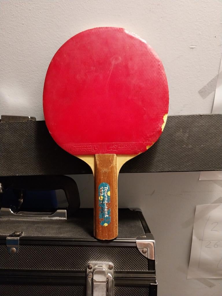 Tafeltennis racket voor tournamenten, Sport en Fitness, Tafeltennis, Ophalen of Verzenden, Net, Batje(s) of Balletje(s)