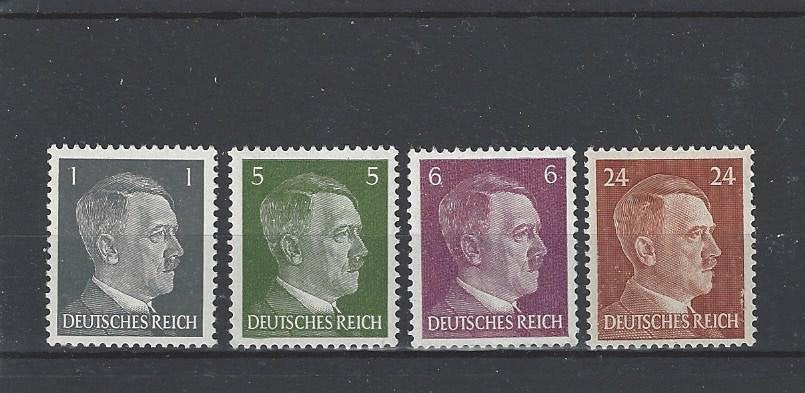 Historie Duitse Rijk, postzegels van Adolf Hitler, Verzamelen, Militaria | Tweede Wereldoorlog, Verzenden, Overige soorten, Duitsland