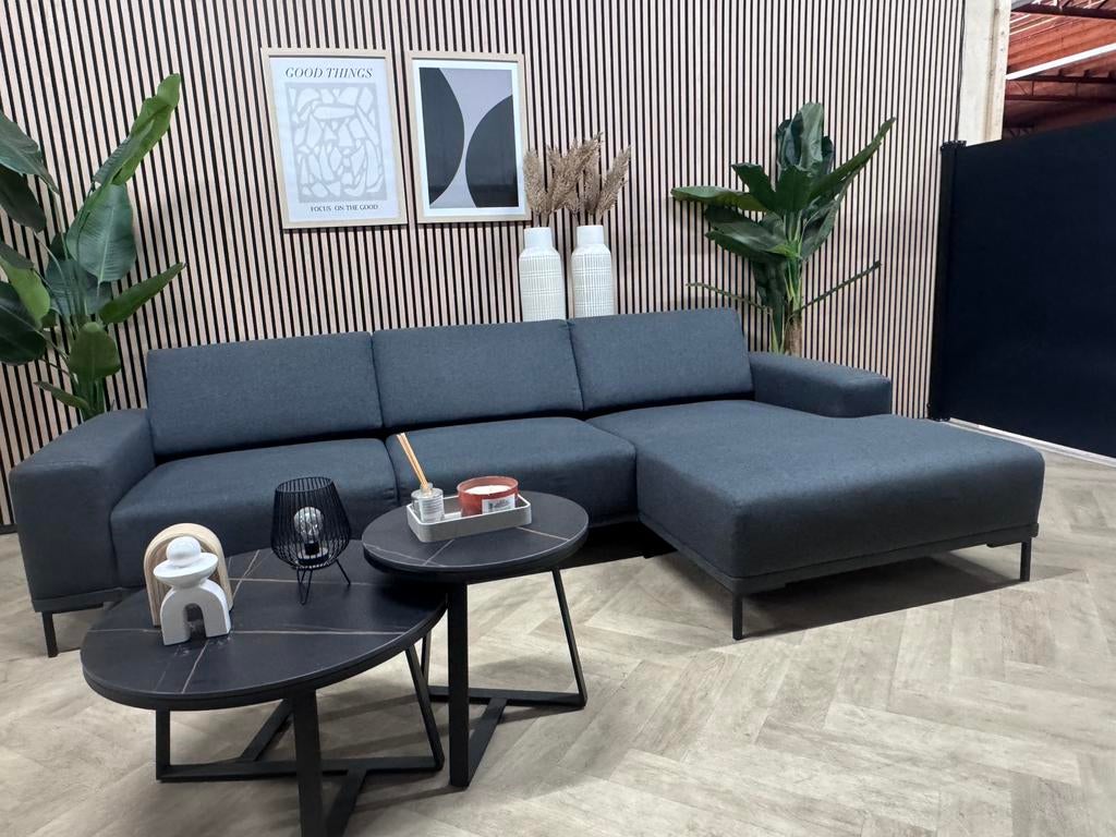 ZGAN Pronto Hoekbank - Donkergrijs - 290 x 155, Huis en Inrichting, Banken | Bankstellen, 250 tot 300 cm, -, Hoekbank, Ophalen of Verzenden