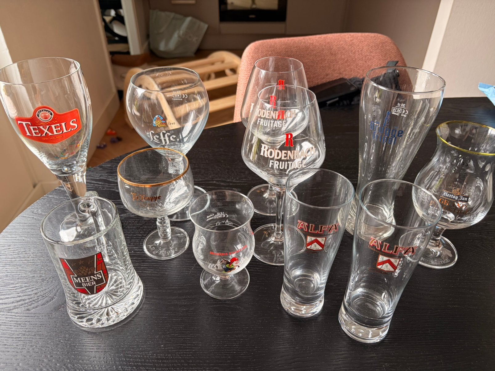 Diverse bierglazen, Ophalen, Zo goed als nieuw, Bierglas