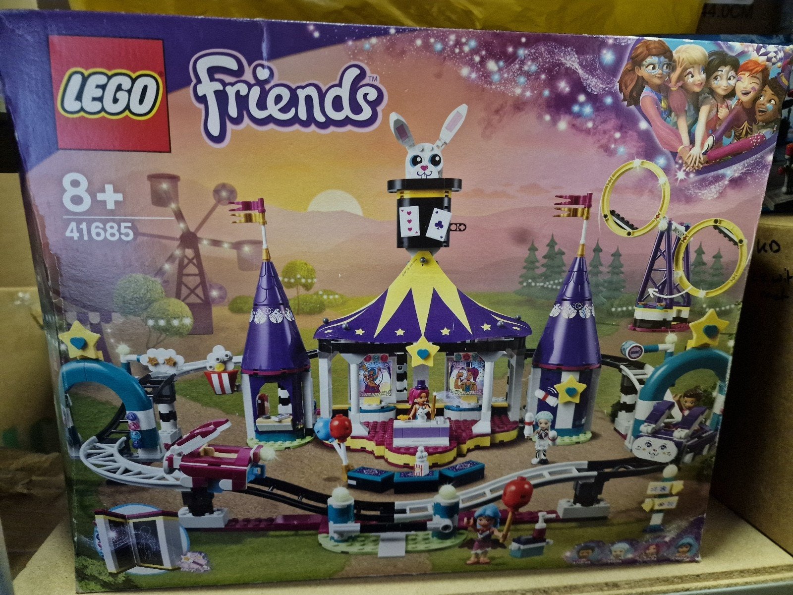 Lego Friends Kermis Magische Achtbaan 41685 Nieuw in Doos, Lego, Nieuw, Friends, Ophalen of Verzenden