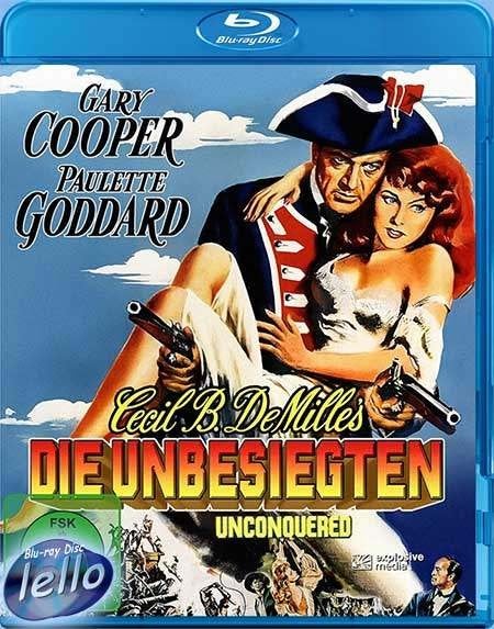 Blu-ray: Unconquered (1947 Gary Cooper, Paulette Goddard) DE, Ophalen of Verzenden, Nieuw in verpakking, Avontuur