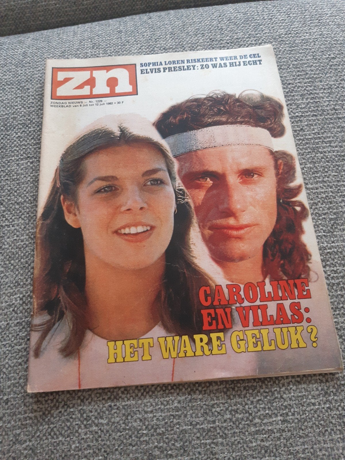 1229. ZN 1982. Prinses Caroline. Elvis Presley. Sophia Loren, Verzamelen, Verzenden, 1980 tot heden, Tijdschrift