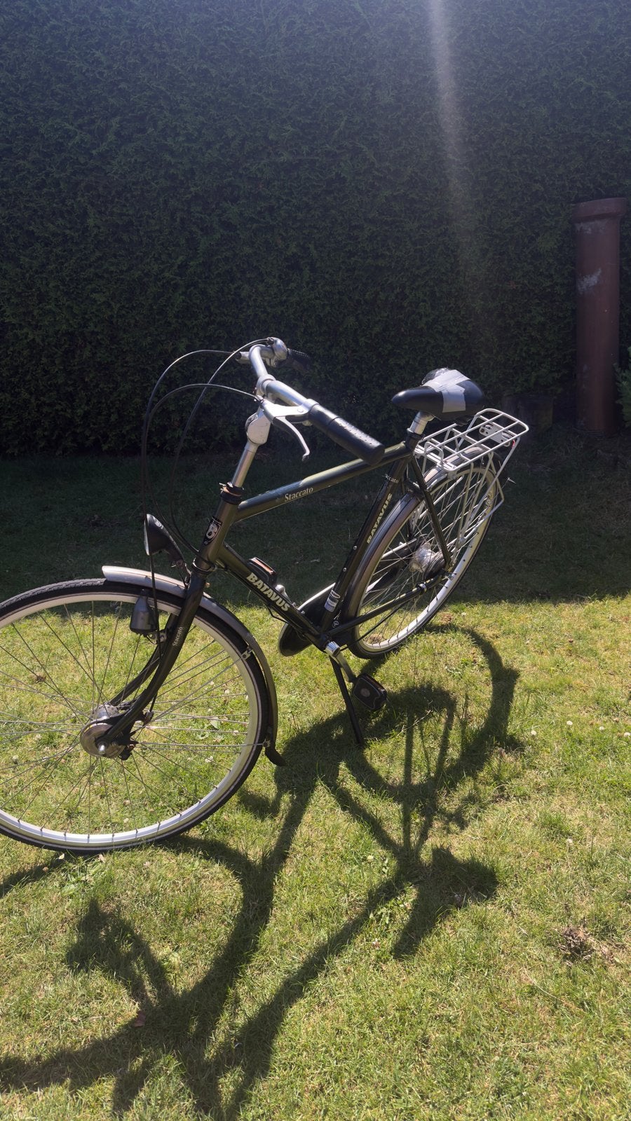 Herenfiets Batavus Staccato 28 inch, 59 cm frame, 7 versn., Ophalen, Versnellingen, Batavus, Zo goed als nieuw