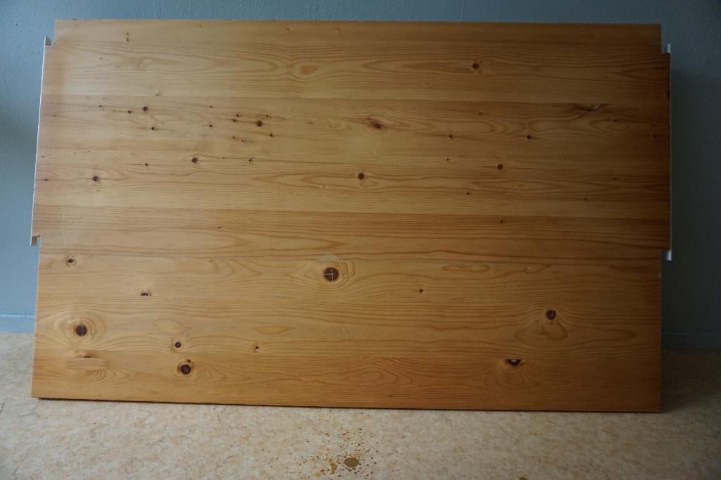 Twee bureaubladen voor Lundiakast, Hout, Zo goed als nieuw, 60 cm, Bureau-kast combinatie