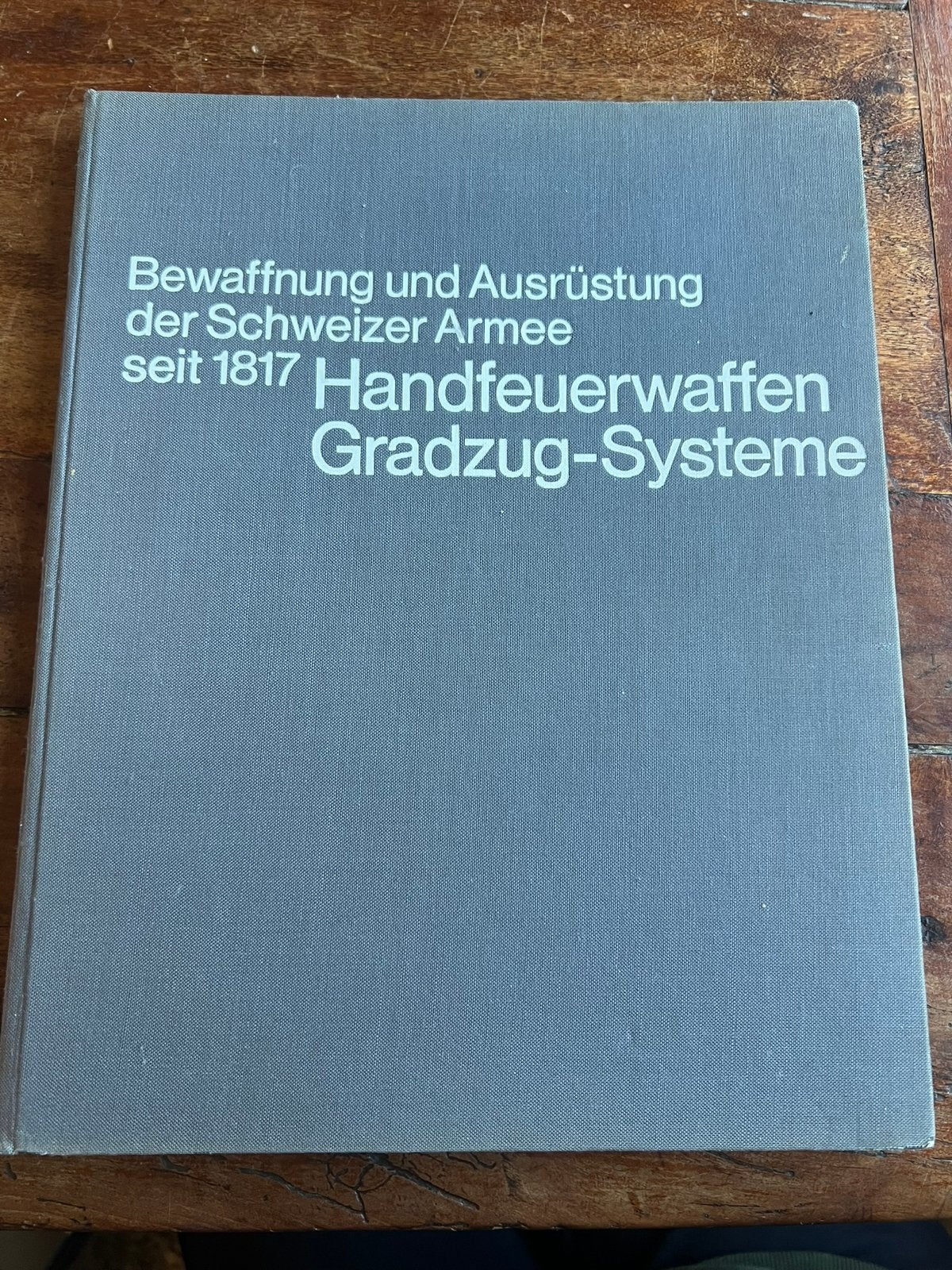 Naslagwerk Zwitser Gradzug-systeem wapen schmidt-rubin etc, Verzenden, Nederland
