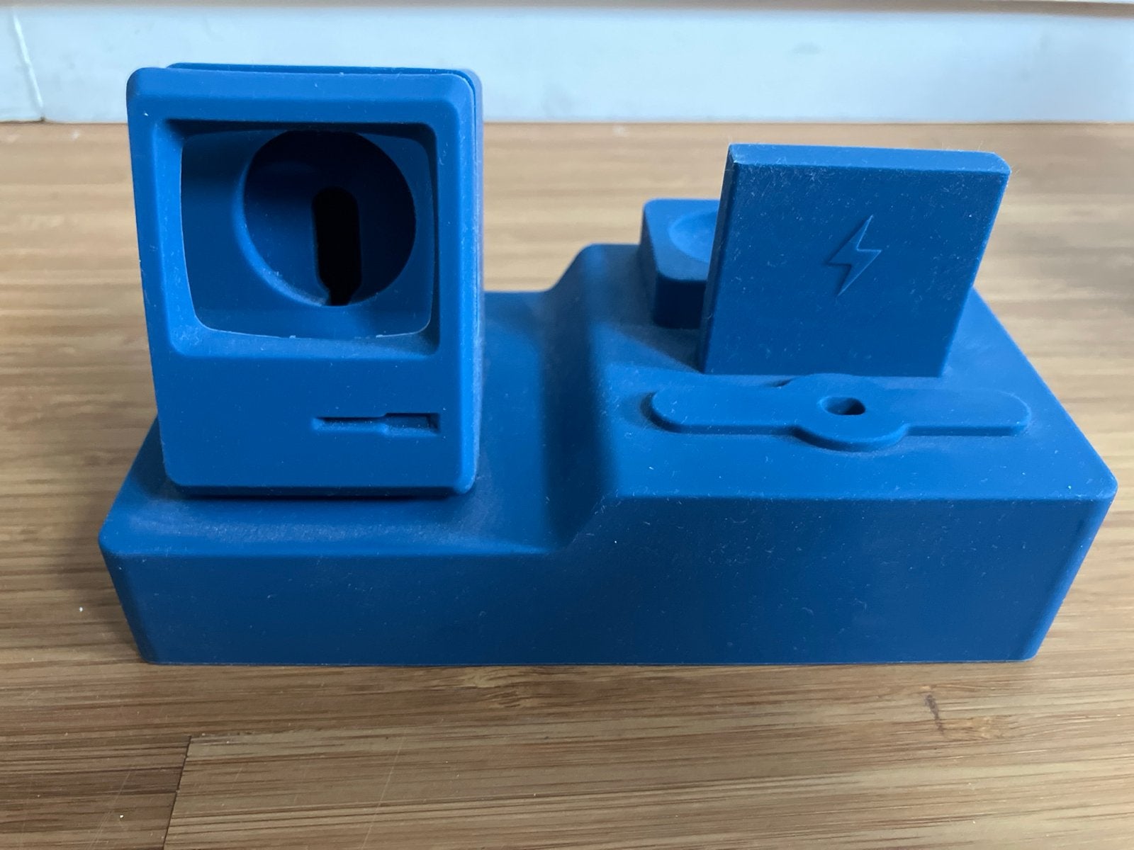 Blauwe 3-in-1 oplader voor Apple Watch, iPhone en AirPods, Ophalen of Verzenden, Gebruikt, Overige typen, Apple