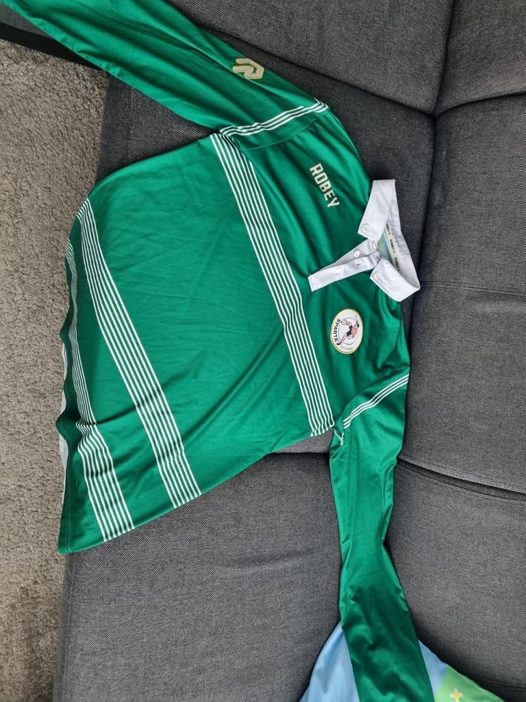 Robey Sparta Longsleeve maat L- Groen Voetbalshirt, Kleding | Heren, Sportkleding, Robey, Overige maten, Ophalen of Verzenden