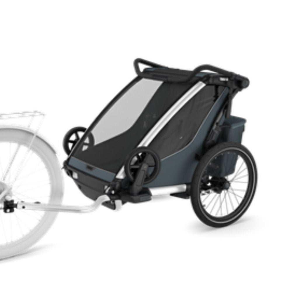 Thule Chariot Cross 2 Double  NIEUW IN DOOS 2-zits + adapter, Ophalen, Vering, Nieuw, 40 tot 60 kg