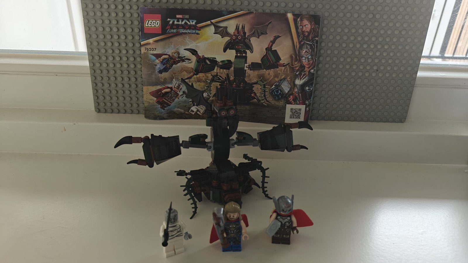 Lego Marvel Thor love and Thunder 76207, Kinderen en Baby's, Gebruikt, Lego, Ophalen of Verzenden, Complete set