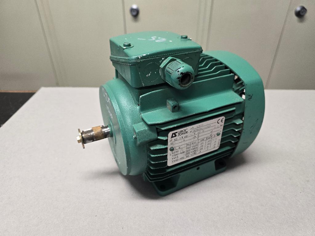 Leroy Somer elektromotor 0.25 Kw  1225 rpm, Ophalen of Verzenden, Nieuw