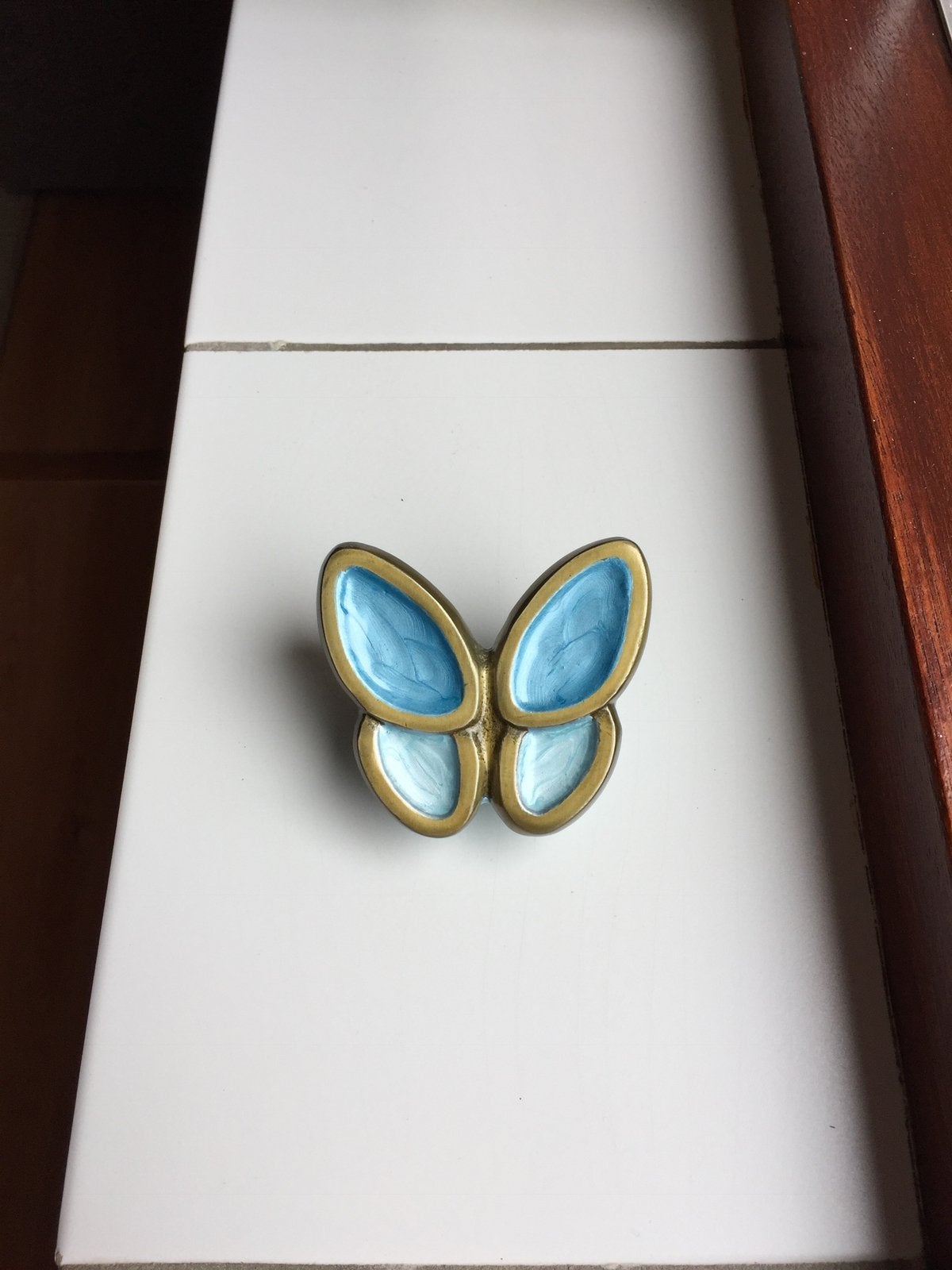 Nieuwe blauwe as urnen vlinders mini kleine urns, Ophalen of Verzenden, Nieuw