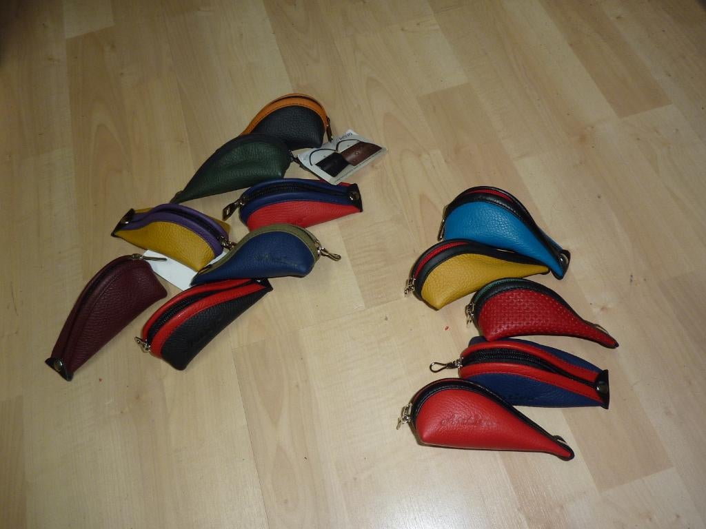 Artivo sleuteletui sleutelhouder echt rundleer, Verzenden