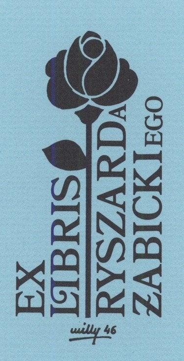 0336 Ex Libris België : Willy Braspennincx, z.j., Antiek en Kunst, Verzenden, Ex libris