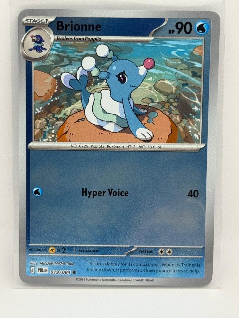 Brionne [Reverse Holo] #19 Pokemon Pitch Black, Verzenden, Zo goed als nieuw