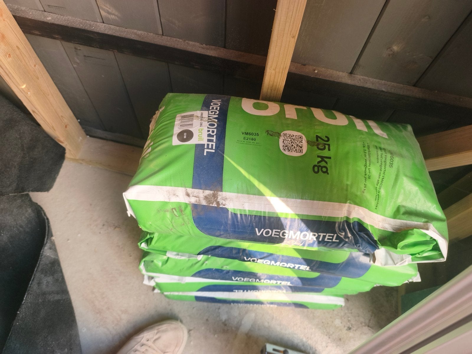 Bruil Voegmortel VM6035 UB Antraciet E2180 VH35 25kg, Ophalen, Overige typen, Nieuw, Minder dan 20 cm