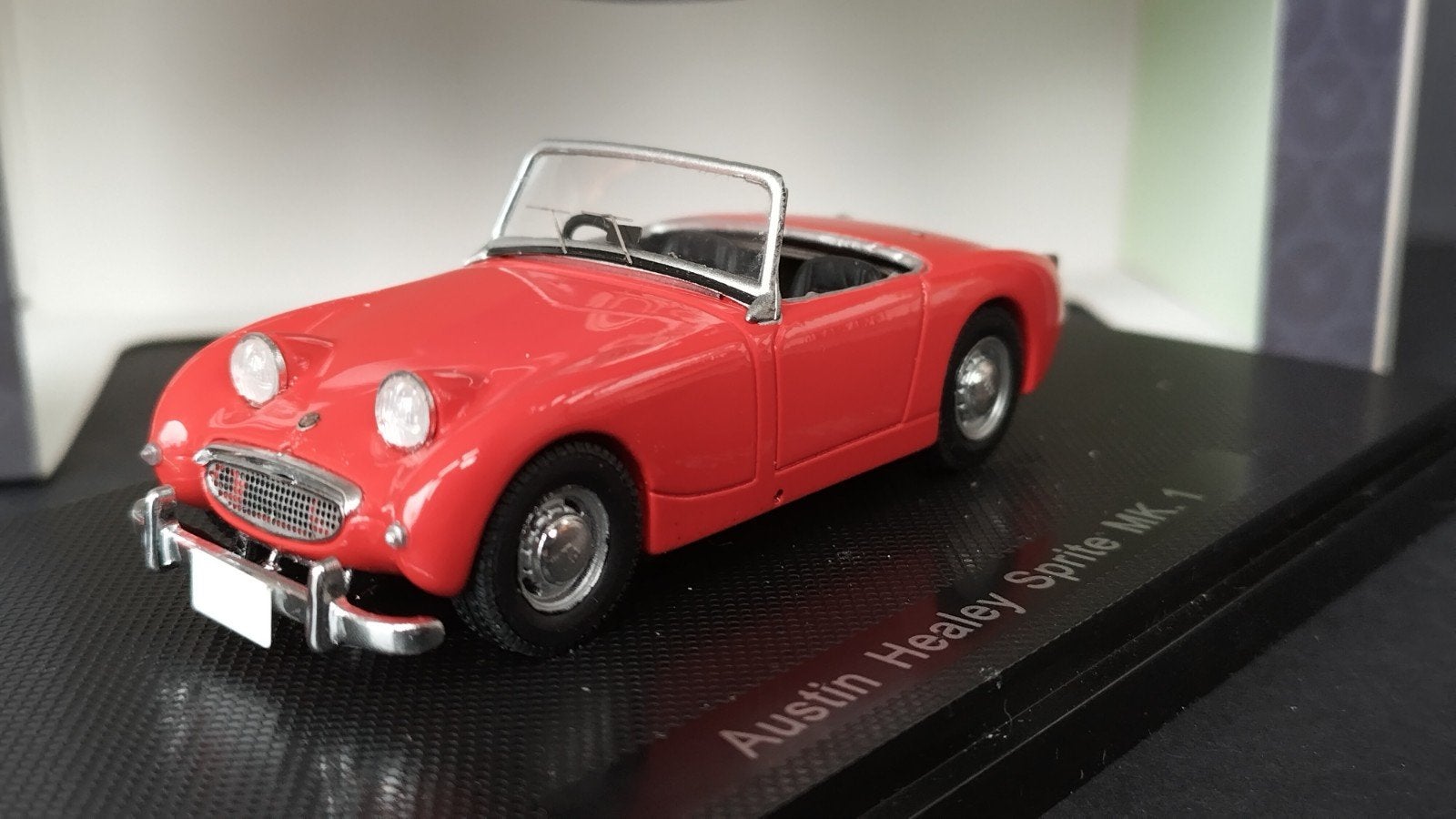 Austin Healey Sprite Red 1:43 Ebbro Pol, Overige merken, Auto, Verzenden, .