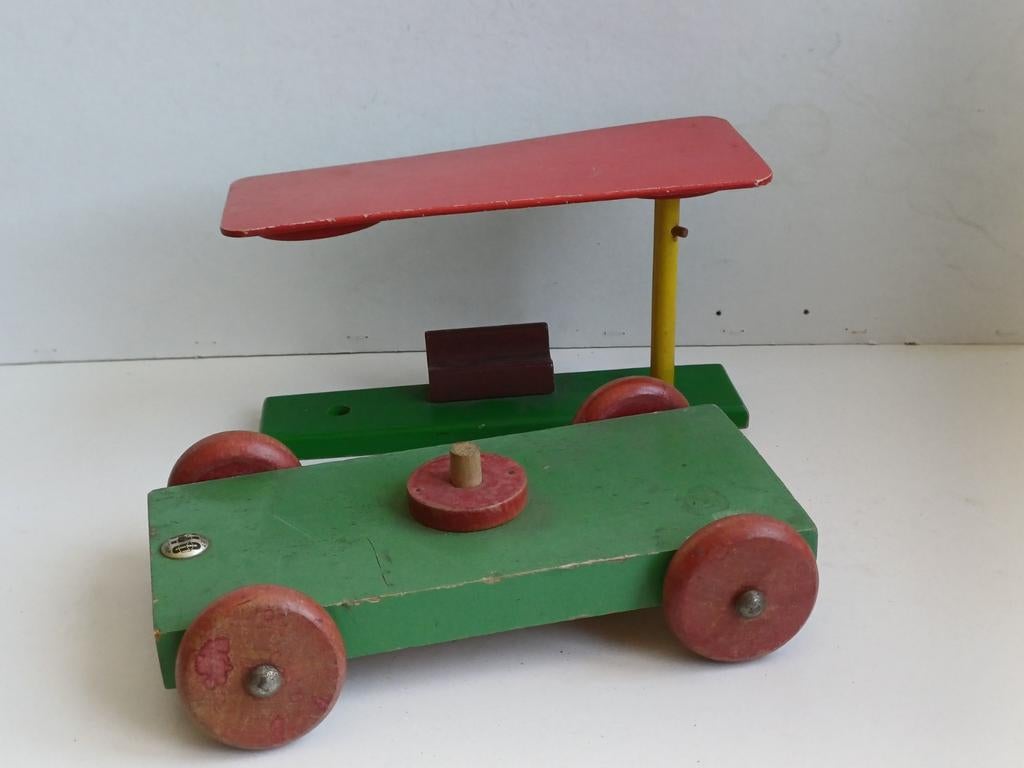 Sio hout speelgoed, Antiek en Kunst, Antiek | Speelgoed, Ophalen of Verzenden