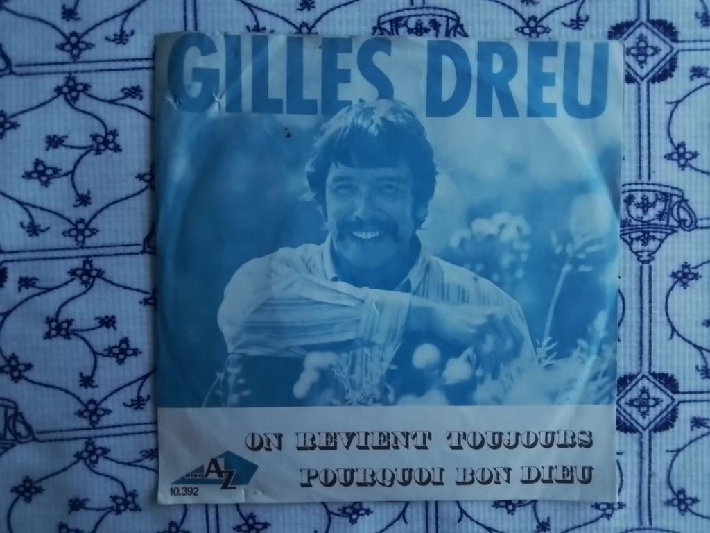 Gilles dreu            On revient toujours, Ophalen of Verzenden, Zo goed als nieuw, Pop, Single