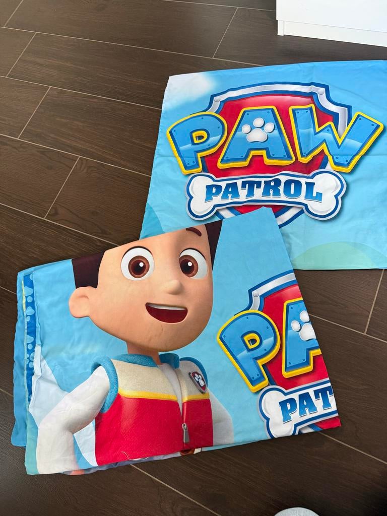 Paw Patrol Dekbedovertrek met Ryder - Zo goed als nieuw, Dekbedovertrek, Ophalen of Verzenden, Zo goed als nieuw, Jongetje of Meisje