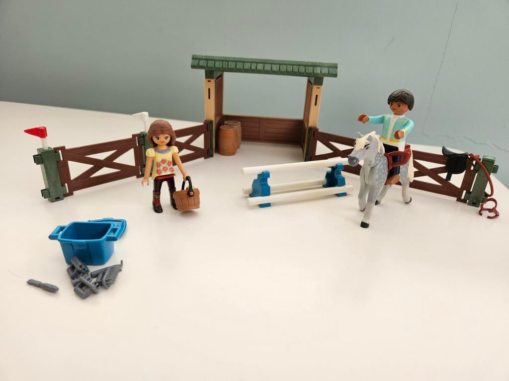 Playmobil Spirit set 70119 met Javier en Lucky, Ophalen of Verzenden, Zo goed als nieuw, Complete set