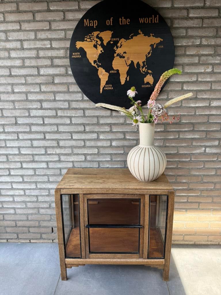 Art Deco theekastje Amsterdamse school stijl, jaren 20/30, Ophalen
