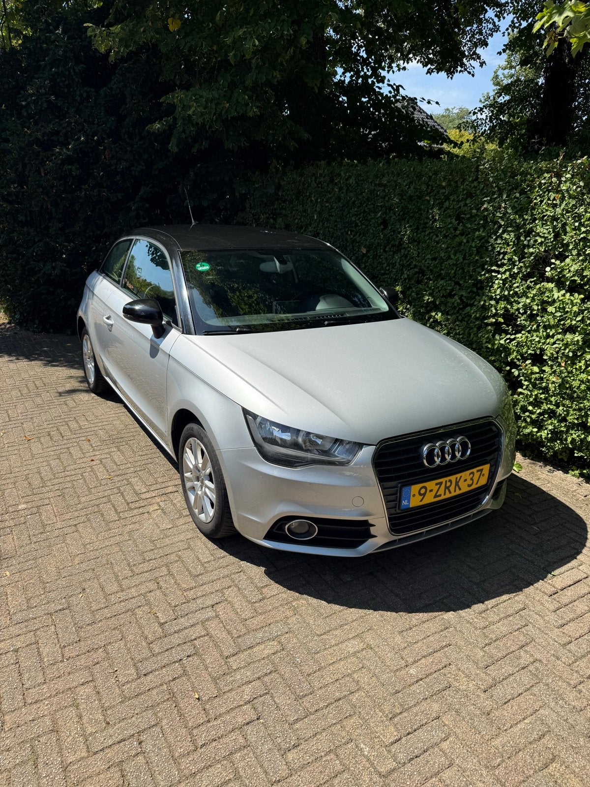 Audi A1 2011 Grijs Airco, Auto's, Audi, Voorwielaandrijving, A1, 4 cilinders, 4 stoelen