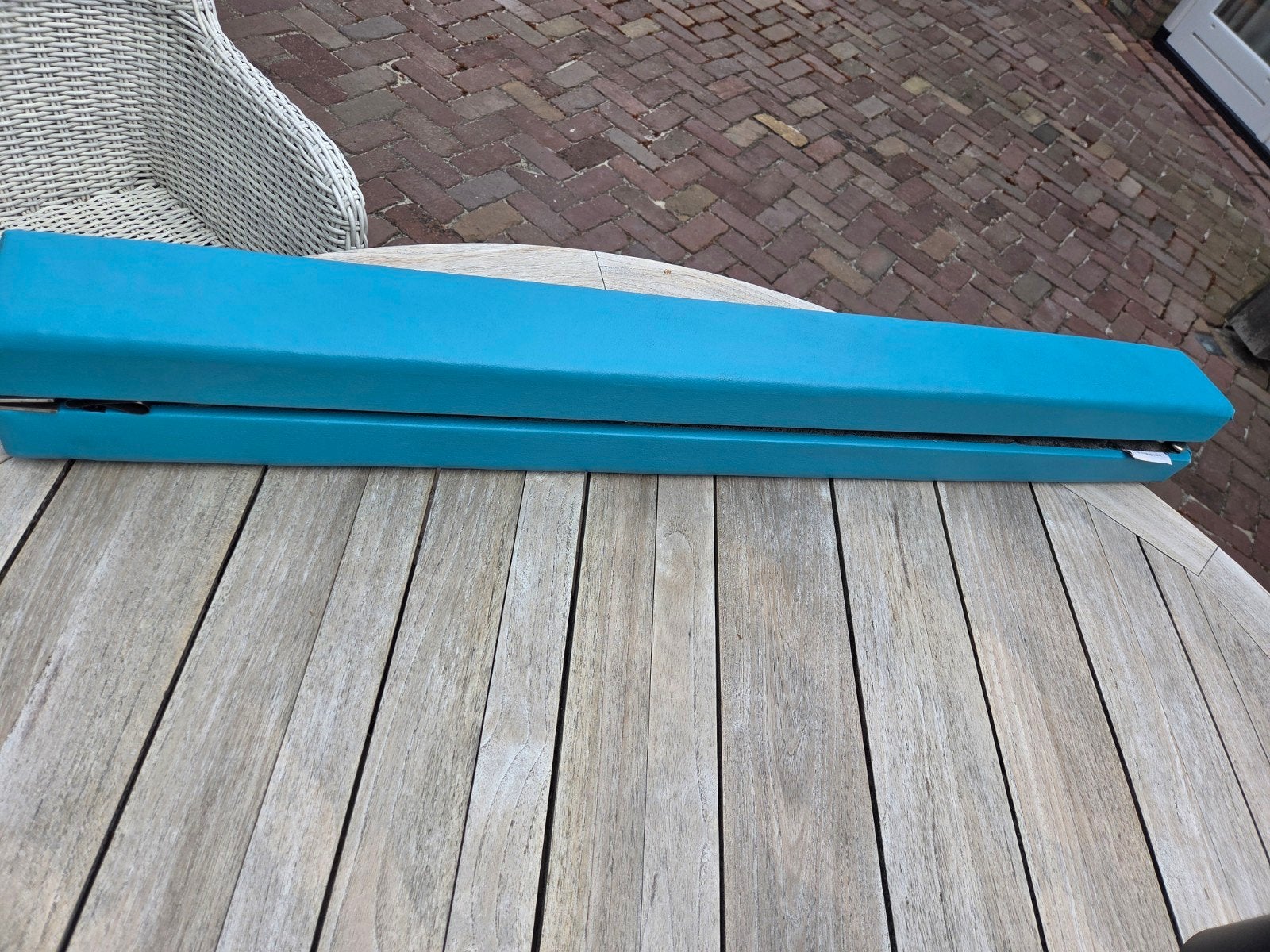 Opvouwbare turnbalk - Ideaal voor thuis trainen, Ophalen, Gebruikt, Maat 36 t/m 42, Blauw
