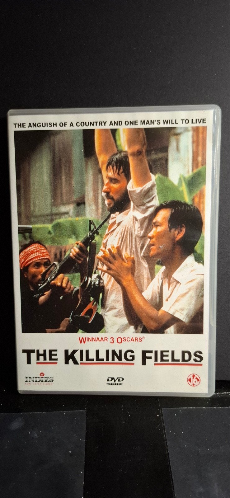 The Killing Fields (DVD) - Winnaar 3 Oscars, Cd's en Dvd's, Dvd's | Thrillers en Misdaad, Gebruikt, Oorlog, Vanaf 16 jaar, Engels